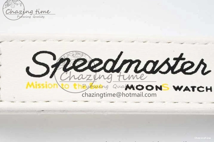 1223 Speedmaster Misson To The Sun 1:1 Best Edition Yellow Dial On Nylon Strap Quartz FlexibleFit 7855